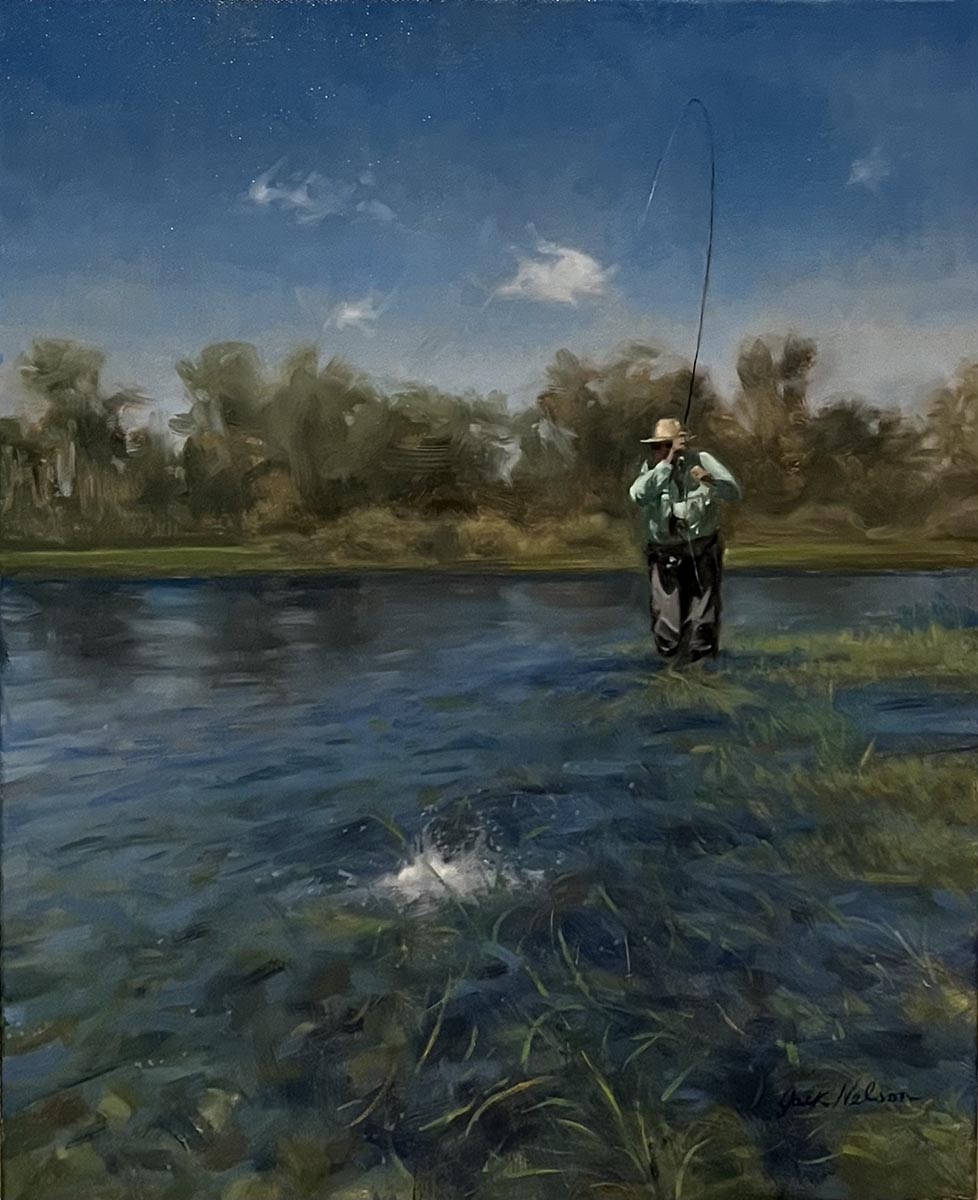 Bighorn Fishing by Jack Nelson